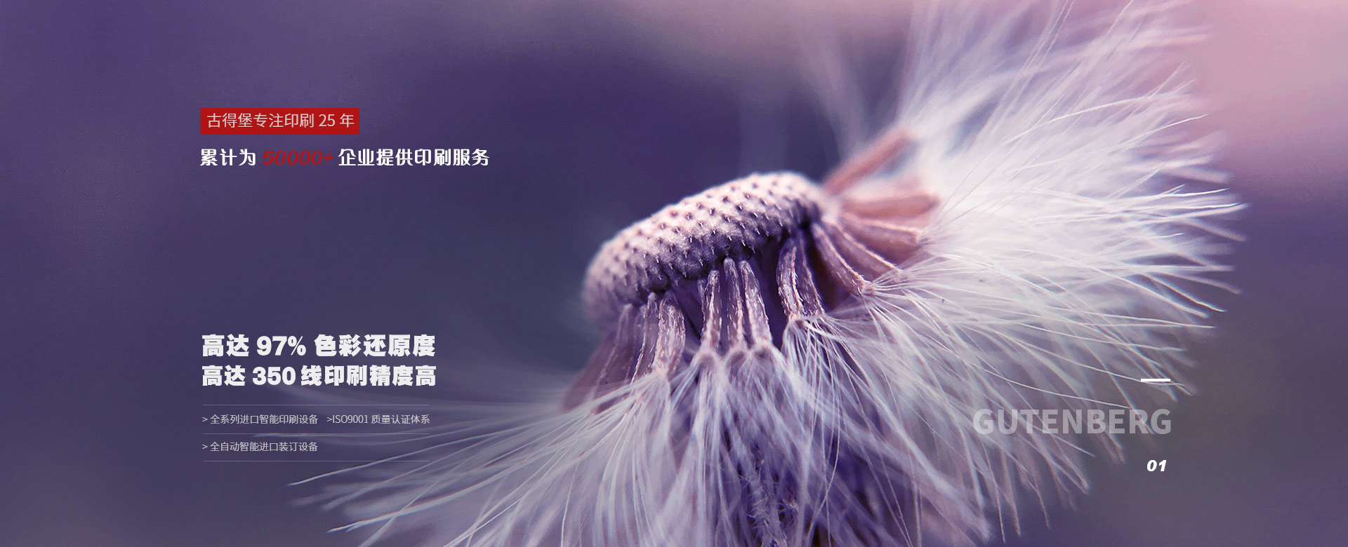 古得堡20年印刷經(jīng)驗(yàn)，色彩高度還原，專(zhuān)業(yè)畫(huà)冊(cè)印刷定制加工。